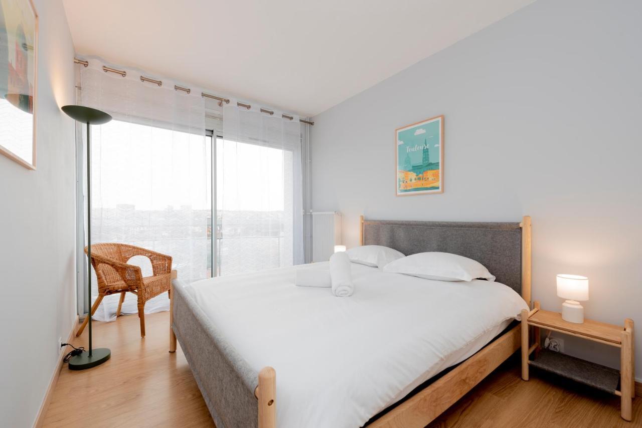 Le St Honore - Appartement Toulouse Centre Avec Chambre & Parking Luaran gambar